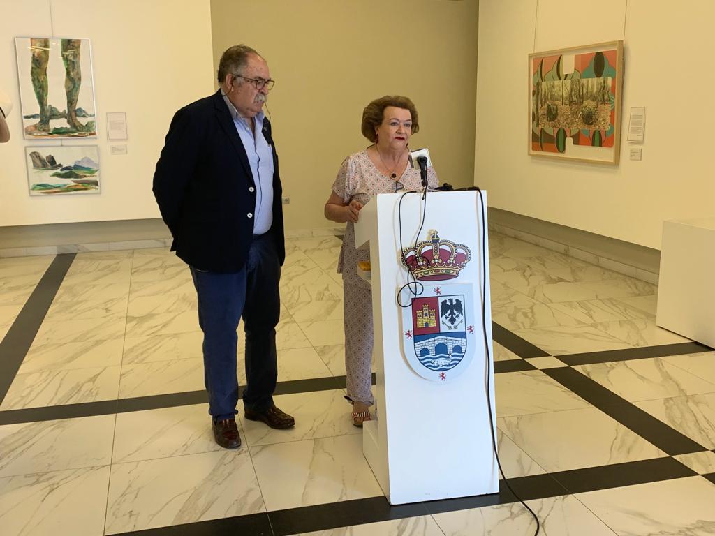 Pilar Parra, durante su intervención en este acto. JPG de 79 KB | Diputación de Jaén | Ampliar imagen