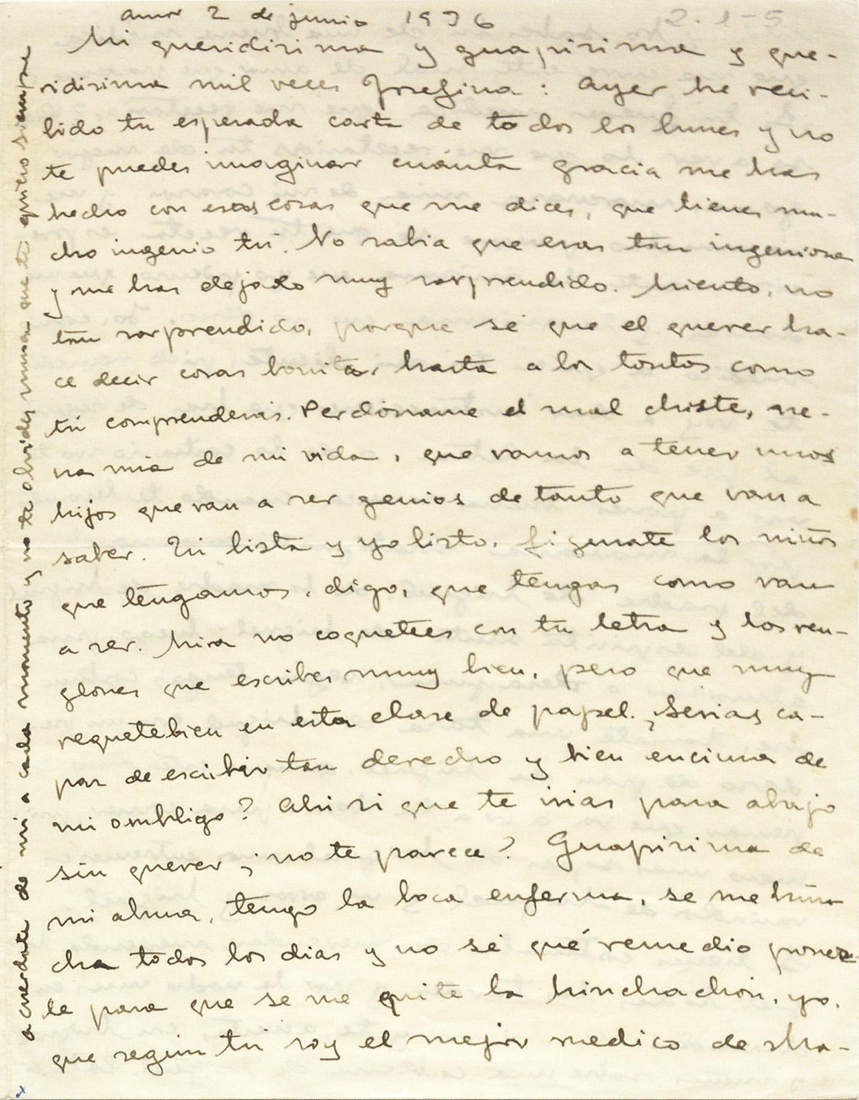 Carta de Miguel Hernández a Josefina Manresa, 1936 | Diputación de Jaén | Ampliar imagen