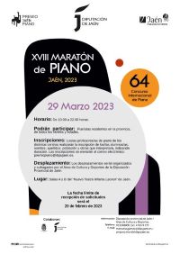 Imagen de: Cartel Maratón de Piano